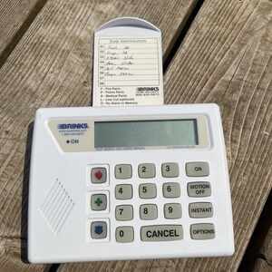 Brinks Alarm, Home Security, Premium Keypad BHS-3101, Preowned